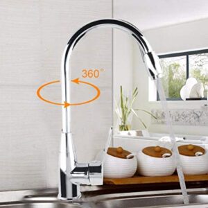 Water Spigot Spigot Stainless Steel Faucet Hot and Cold Tap Mixer Rotatable Kitchen Faucet Accessories for Sink Lavatory Bathtub Faucets Sink Faucet Sink Faucet Sink Faucet