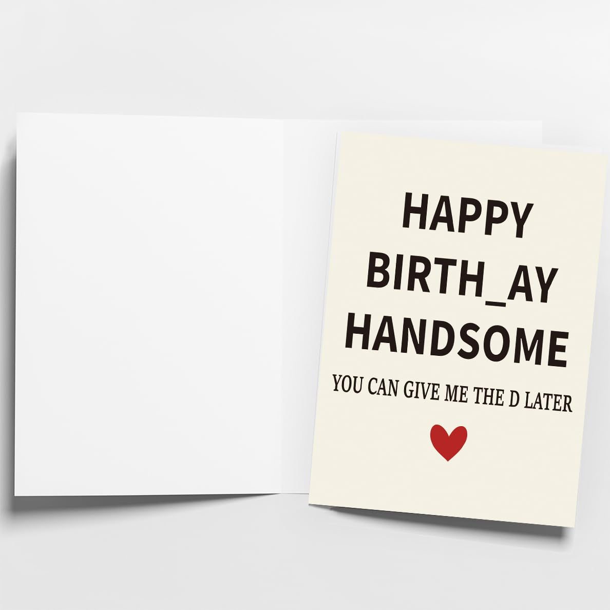 WowBefun Funny Birthday Card & Gifts for Men Husband Boyfriend Him, Happy Bday Card