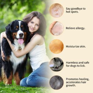 GJYC PET Rapid Healing & Hair Regrowth Dog Skin Soother - 1 oz. Tin - Quick Skin Repair and Hair Recovery