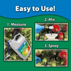 Monterey Take Down-O Garden Spray, 1 Gallon, Organic Control of Aphids, Caterpillars, Mealybugs, Webworms