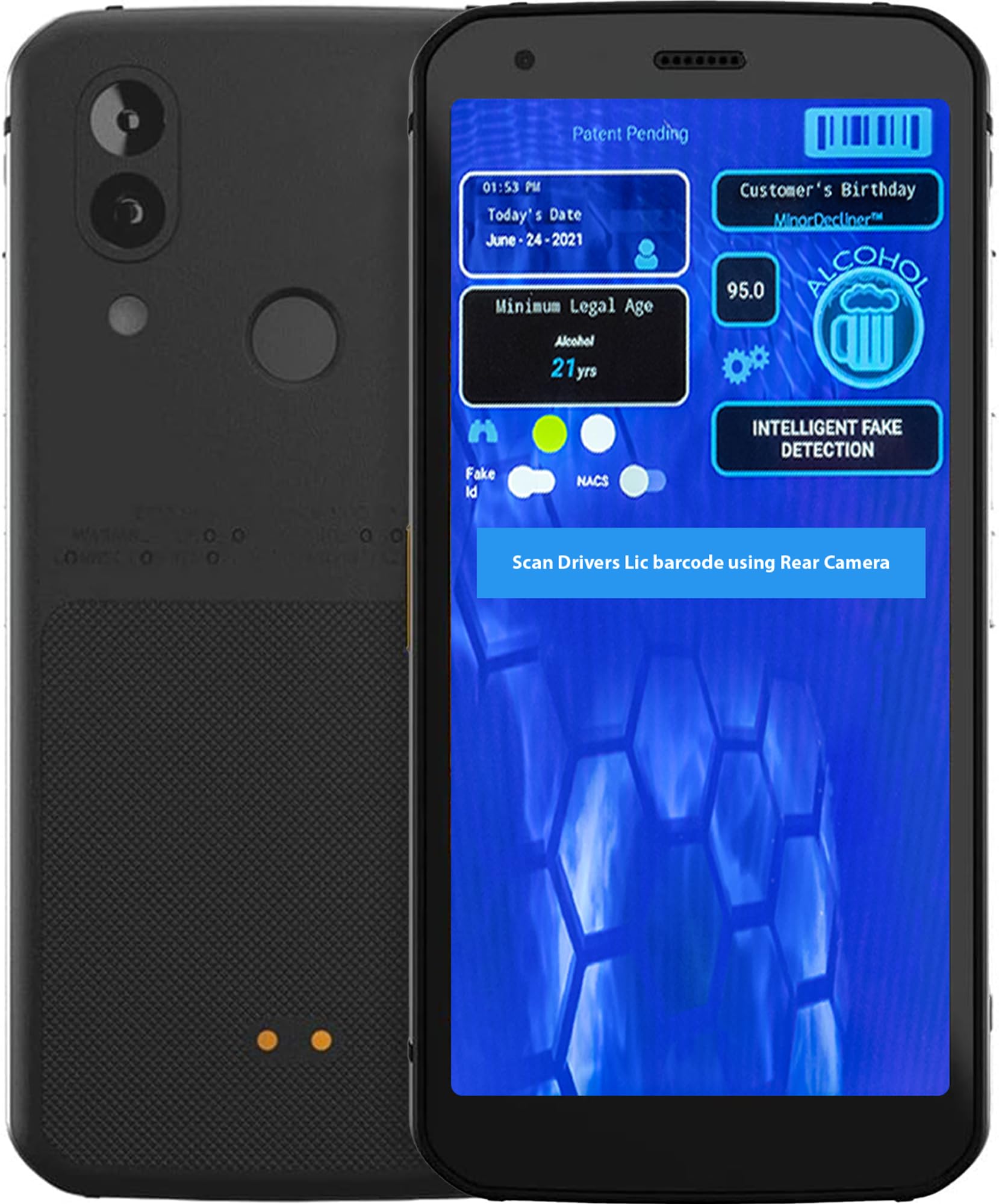 Mobile ID Scanner for Bars & Clubs - Easy to Use & Reliable ID Checker for Your Business That Detects Expired IDs & Underage Customers – Works in All 50 States - Includes Optional Fake ID Detection