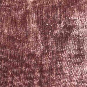 mauve chenille soft velvet fabric, 118 inch. in width, ideal material for upholstery coaches and chairs, drapery, pillows, slipcovers, tablecloths, sewing, arts & crafts etc - sample/swatch