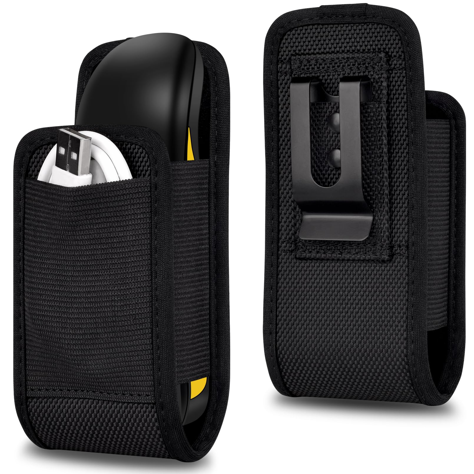 SOGCASE Small Scanner Holster for NETUM C750 C740 C850, Inateck BCST-42 Barcode Scanners Belt Holder Clip Pouch