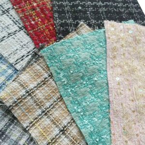 longshine-us 8pcs 8 inchx 7 inch Premium Tweed Fabric Craft Bundle Squares Patchwork Lint DIY Sewing Scrapbooking Quilting Artcraft