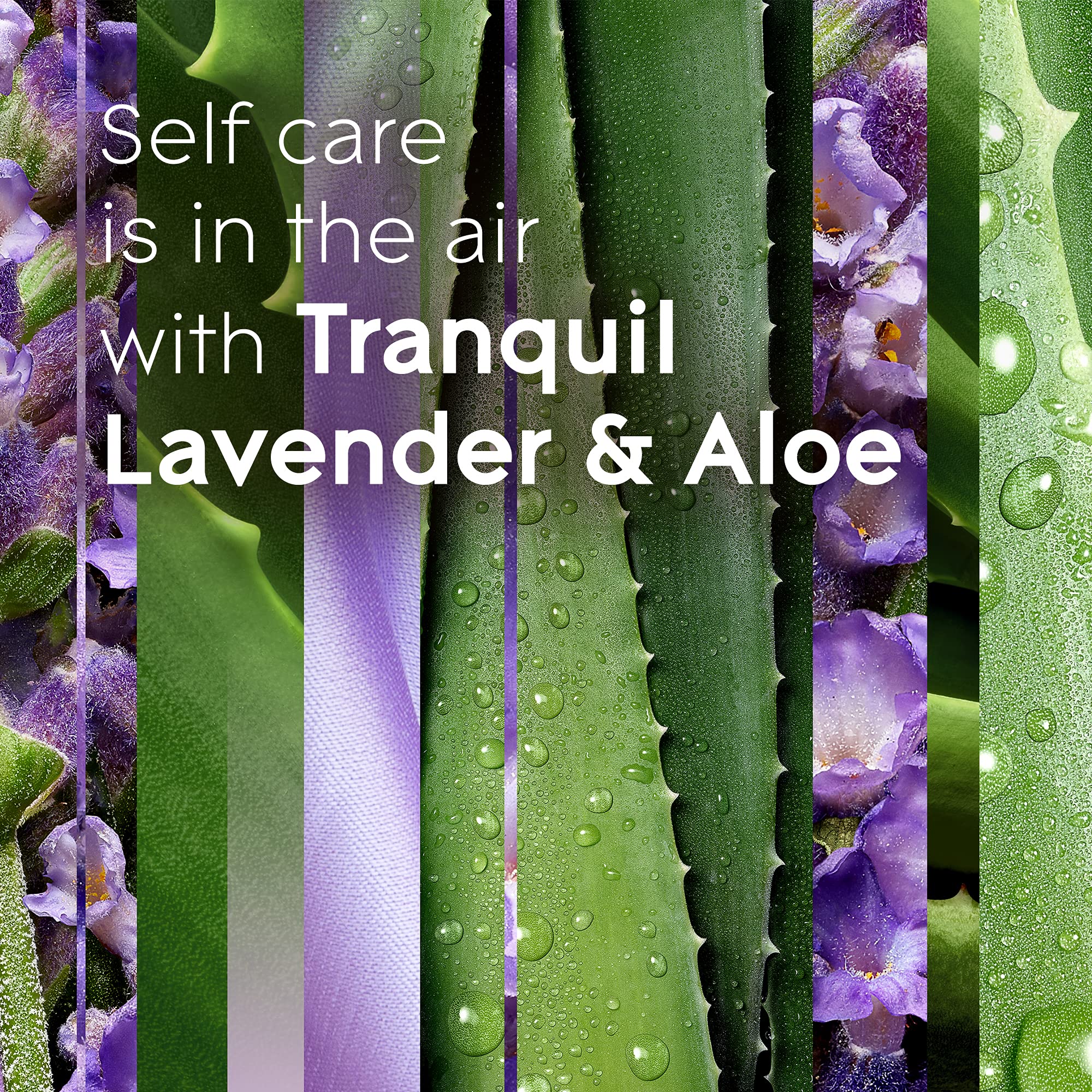 Glade Candle Jar, Air Freshener, Tranquil Lavender & Aloe, 3.4 Oz