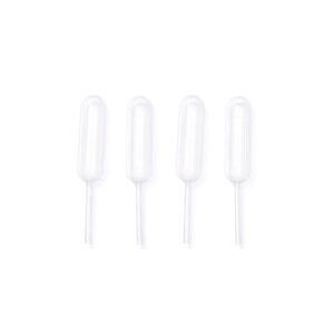 SHUATI Plastic Squeeze Dropper 150 PCS Mini Eye Dropper Clear Liquid Transfer Pipettes Premium 4ml Cupcake Pipettes Science Laboratory