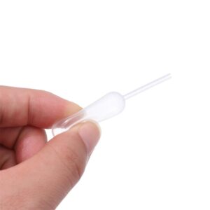 SHUATI Plastic Squeeze Dropper 150 PCS Mini Eye Dropper Clear Liquid Transfer Pipettes Premium 4ml Cupcake Pipettes Science Laboratory