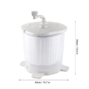 Portable Washing Machine, Mini Manual Operation Washing Machine Underwear Laundry Washer Bucket Washer for Clothes Washer