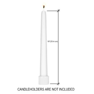 Baptism Taper Candle, Unique Taper Candles, Unscented White Premium Wax, Great for Religious Celebration, Christening, Confirmation, Special Events or Gift, Velas de Bautizo (Baptism)