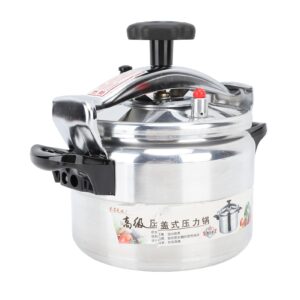 Haofy Large Capacity Pressure Cooker, Aluminum Alloy, Quick Cooking, Anti Stick Coating, Safety Design, Thickened, Commercial Household Use (7L)