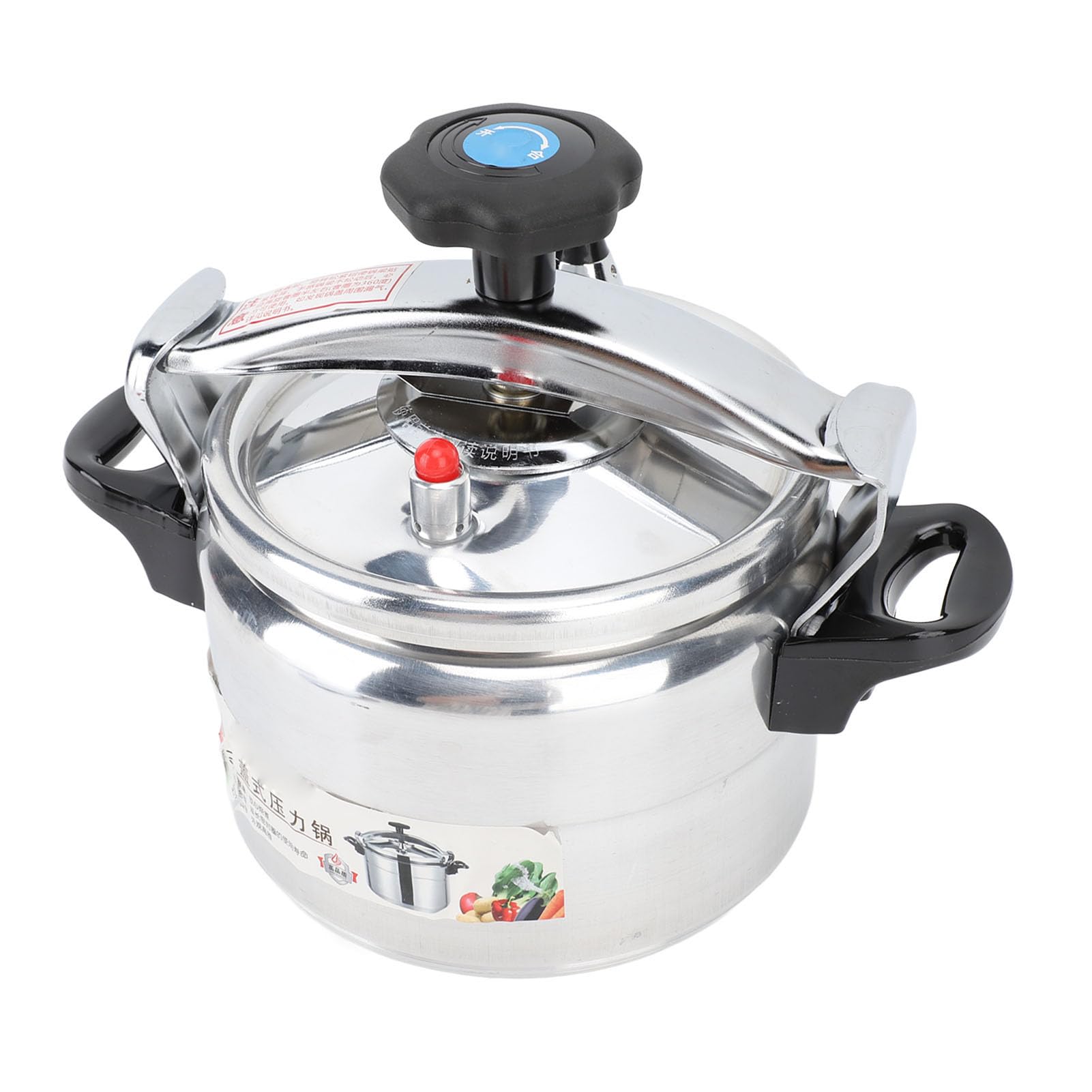 Haofy Large Capacity Pressure Cooker, Aluminum Alloy, Quick Cooking, Anti Stick Coating, Safety Design, Thickened, Commercial Household Use (7L)