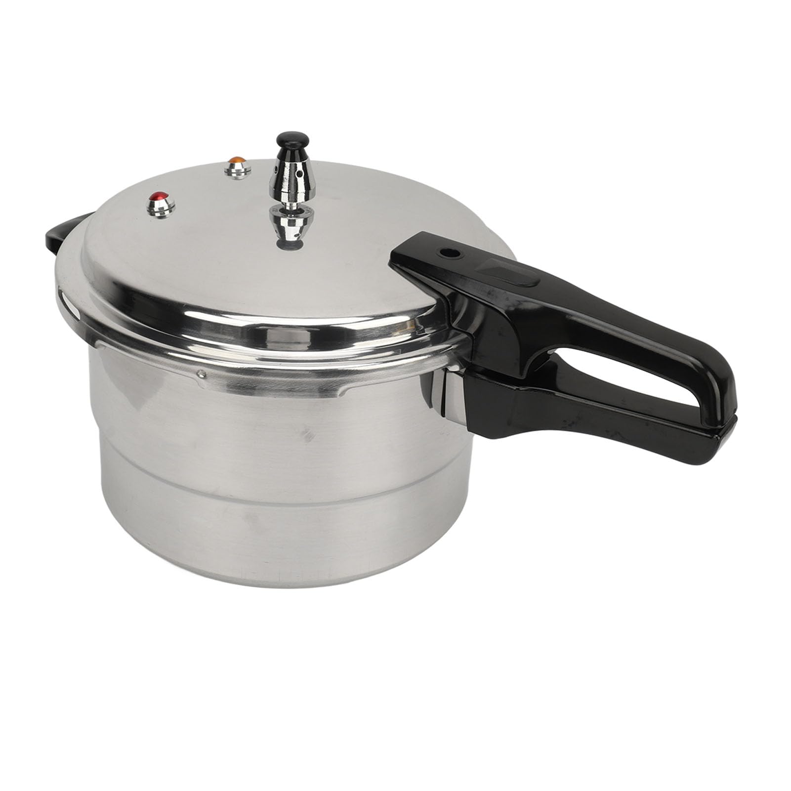 Stainless Steel Pressure Cooker, Kitchen Pressure Cooker for Induction and Stove Top, Pressure Canner with Safety Valves and Steaming Plate, Pressure Cooker for Porridge, Noodles