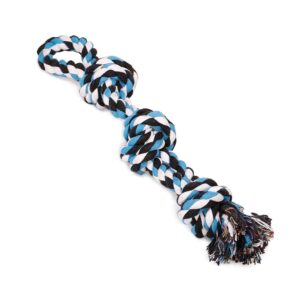 echo pets dog chew toys rope toys (blue)-rope toy, benefits non-profit dog rescue, large dog toys, durable dog toys for aggressive chewers, nearly indestructible dog toys for aggressive chewers