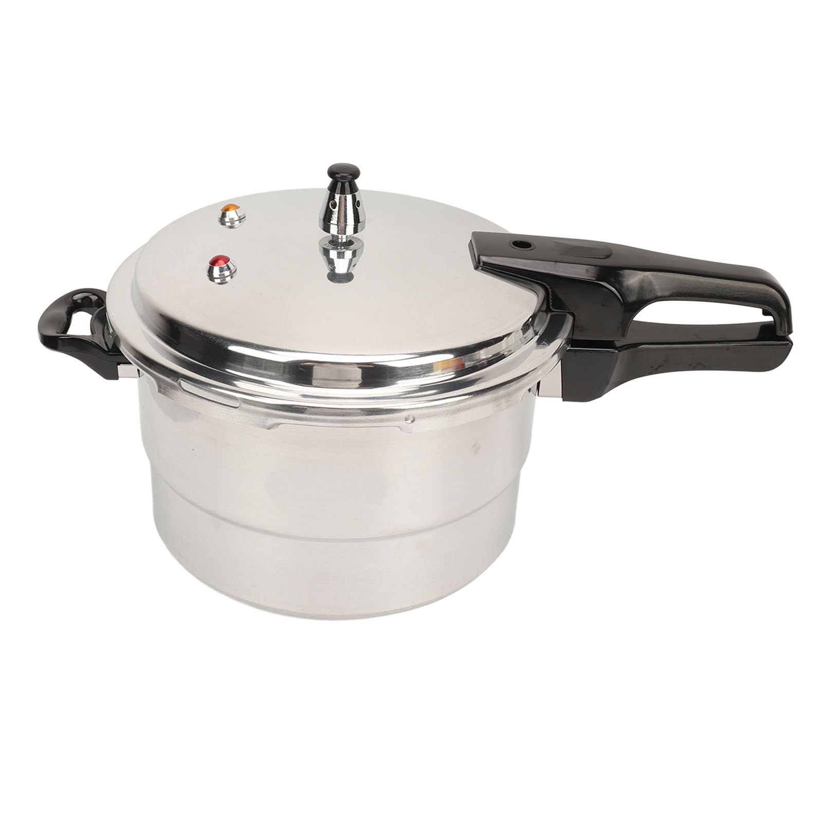 Stainless Steel Pressure Cooker, Kitchen Pressure Cooker for Induction and Stove Top, Pressure Canner with Safety Valves and Steaming Plate, Pressure Cooker for Porridge, Noodles