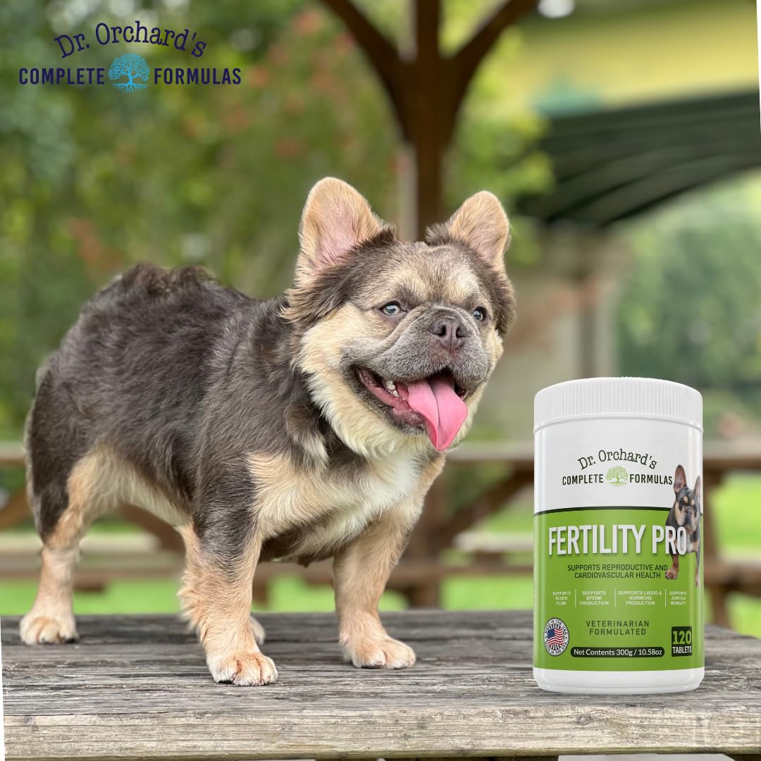 Dr. Orchards Fertility Pro for Dogs - Vet Formulated - for Males and Females -120ct