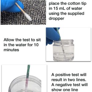 Semen Detection Test - P30 Antigen - Includes Supplies and Directions to Perform A Single Test - Used in Forensic Science Labs