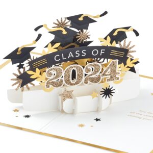 hallmark signature paper wonder pop up graduation card (class of 2024)