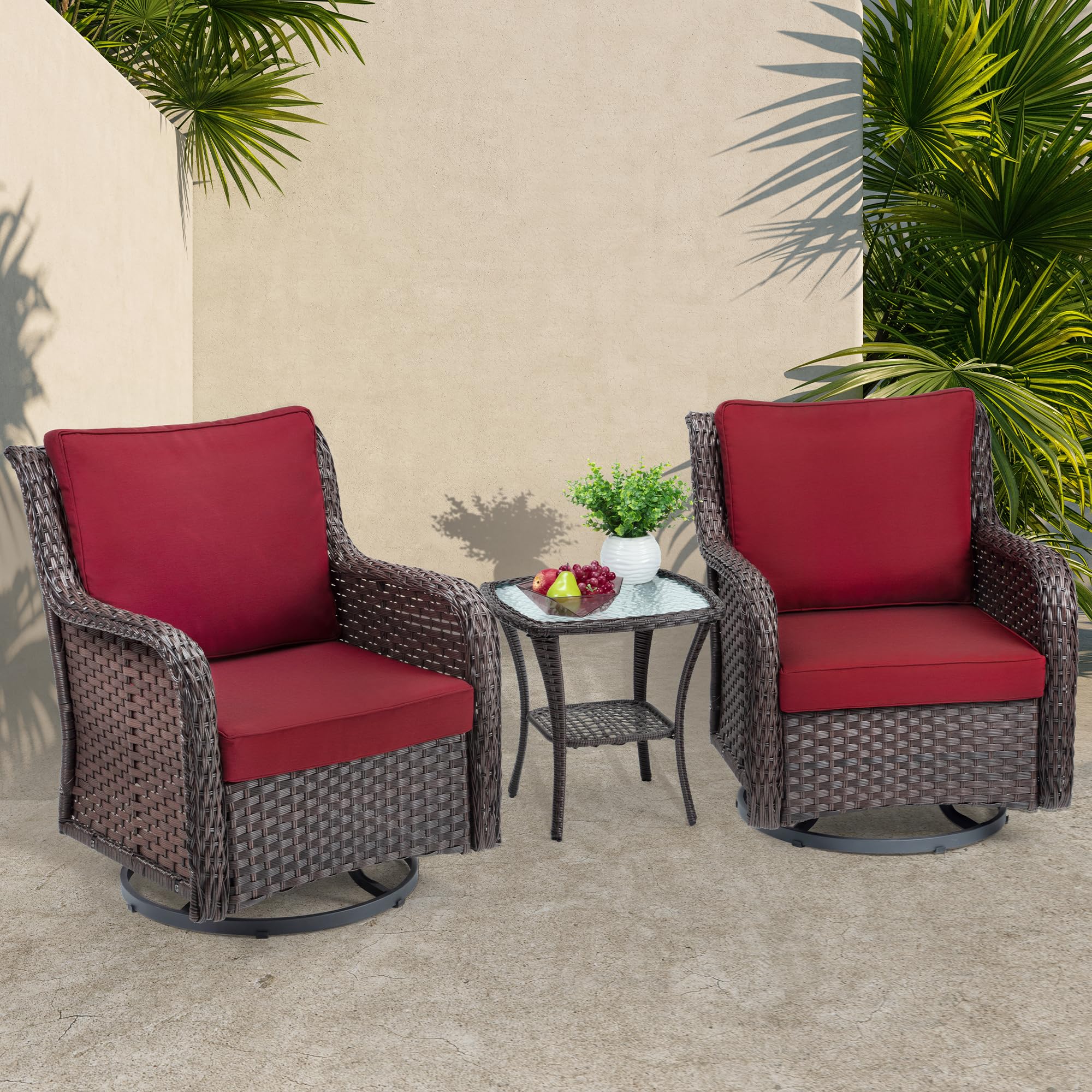 IDEALHOUSE Patio Chairs Set