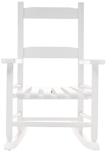 Seasonal Trends Chair Rocker Child WHT KN-14W