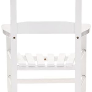 Seasonal Trends Chair Rocker Child WHT KN-14W