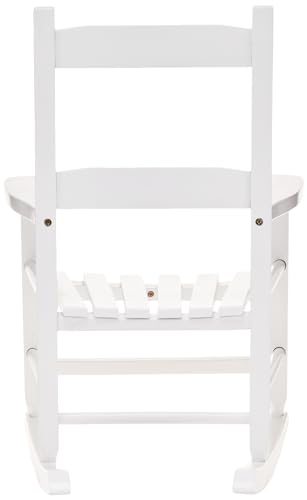 Seasonal Trends Chair Rocker Child WHT KN-14W