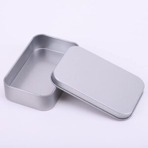 Shirin Packaging Small Tins With Lids Altoid Tins Empty Mint Containers Steel Metal Hinged Tin Box Lids for Storage Small Tin Pocket Tin Box 40/1