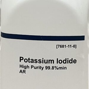 Potassium Iodide, High Purity Crystals/Powder, 100%, 100 Grams/Same Day Ship