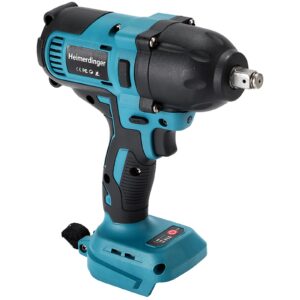 1/2 Inch Cordless Impact Wrench for Makita 18V Battery - 580 Ft-lbs (800N.m) Brushless High Torque Electric Power Impact Gun,2300RPM Driver Wrench for Car Tires Truck