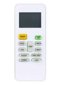 rg52b/bgce replace ac remote control compatible with carrier/midea split a/c unit air conditioner rg52f2/bge rg52b/bgeu rg52b/bgce