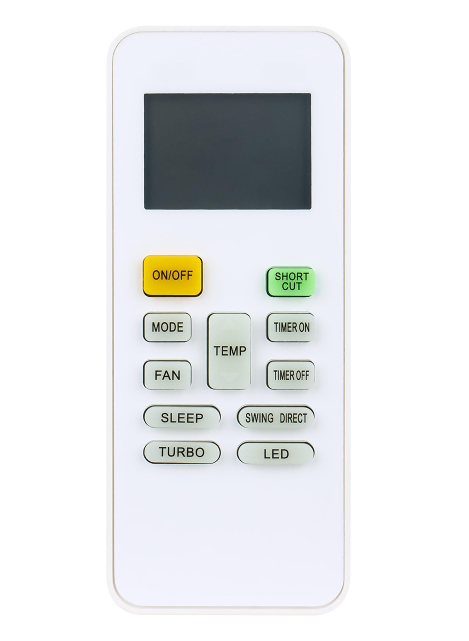 RG52B/BGCE Replace AC Remote Control Compatible with Carrier/Midea Split A/C Unit Air Conditioner RG52F2/BGE RG52B/BGEU RG52B/BGCE