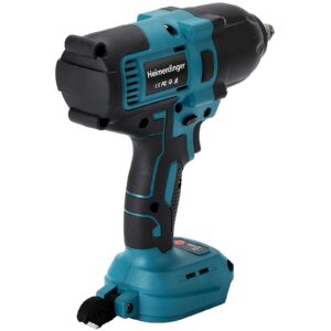 1/2 Inch Cordless Impact Wrench for Makita 18V Battery - 580 Ft-lbs (800N.m) Brushless High Torque Electric Power Impact Gun,2300RPM Driver Wrench for Car Tires Truck