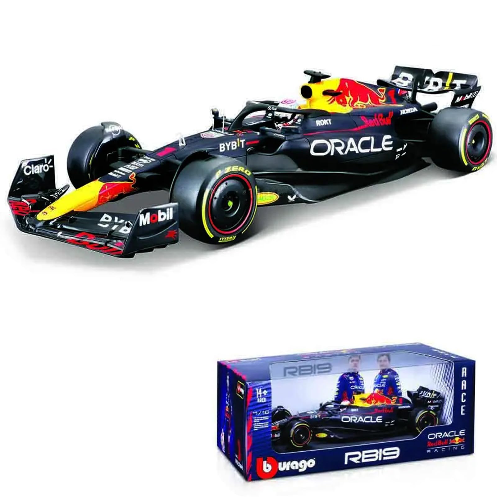 Xiangtat 1:18 2023 F1 RB19 1# Max Verstappen Formula Racing Alloy Car Diecast Model (1/18 RB19#1)