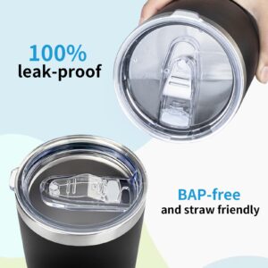 30 oz Tumbler Replacement Lids 2 Pack,Fit of Inner Diameter 3.7 to 3.73 INCH Tumbler Cup,Spill Proof Splash Resistant Tumbler Lids Silicone Sliding Covers BPA-free.