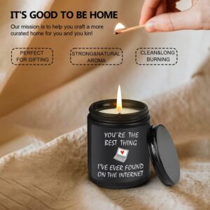 Funny Gifts for Men, Gifts for Him, Christmas Gifts for Boyfriend Men, Anniversary Romantic Gifts for Him Boyfriend Husband,Candles Gifts for Men, Long Burning & Highly Scented