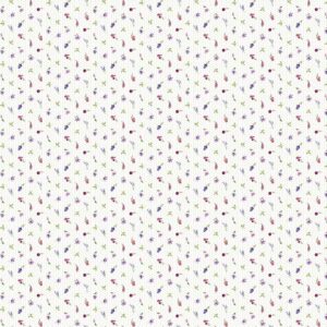 northcott deborah's garden by michel design works dp25596 10 white tiny flower toss fabric