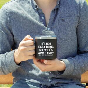 Angie's Box 14Oz Funny Husband Mug (black1) Funny Husband Mug Black1 Husband Gifts from Wife - Gifts for Husband Unique - Husband Birthday Gift Funny - Best Hubby Gifts