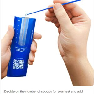 Fentanyl Test Strips - 5 Pack - Measurement Spoon/Water Pouch - Rapid Results - Highly senstive - Easy Instructions