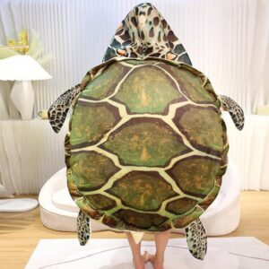 uencounter wearable turtle shell pillows tortoise plush pillow creative turtle shell stuffed animal costume plush toy funny dress up creative gifts for boys and girls (40in)