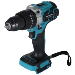 1/2" Brushless Cordless Impact Drill for Makita 18V Battery,1300 In-lbs(150N.m) Electric Impact Driver Gun,2 Variable Speed with 21-Torque Setting