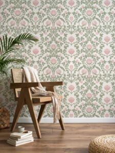 yxtii floral peel and stick wallpaper pink wallpaper retro wallpaper victorian wallpaper self adhesive wallpaper for bedroom decorative self adhesive shelf drawer liner