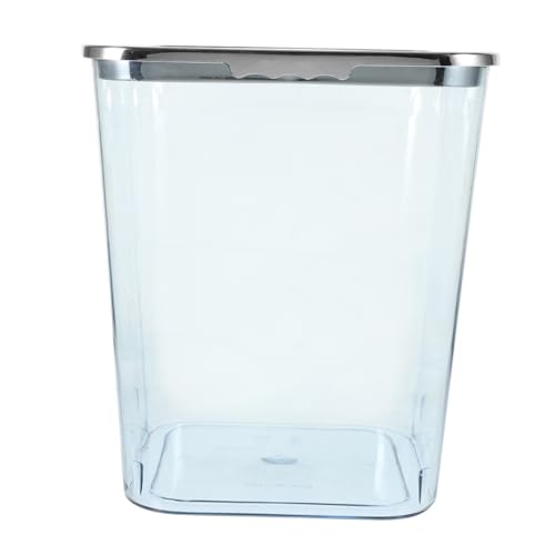 Transparent Trash Can Trash Bin Waste Basket for Kitchen Garbage Can for Office Portable Trash Can Household Trash Can Wastebasket Kitchen Garbage Can Plastic Trash Cans Waste Bins