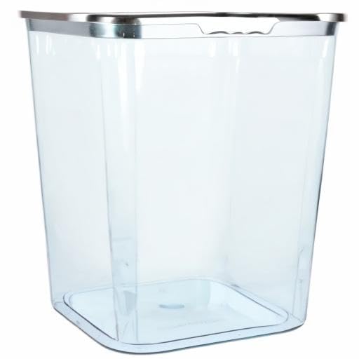 Transparent Trash Can Trash Bin Waste Basket for Kitchen Garbage Can for Office Portable Trash Can Household Trash Can Wastebasket Kitchen Garbage Can Plastic Trash Cans Waste Bins