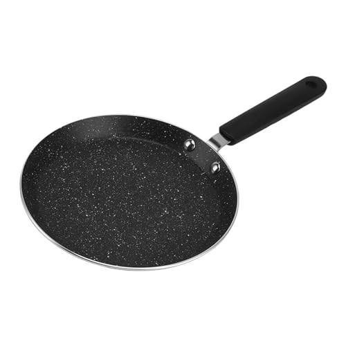 Crepe Pancake Pan,Flat Frying Pan,Tortilla Pan,Nonstick Round Shape,Aluminum Alloy Portable Griddle Pancake Maker Pan (6in)