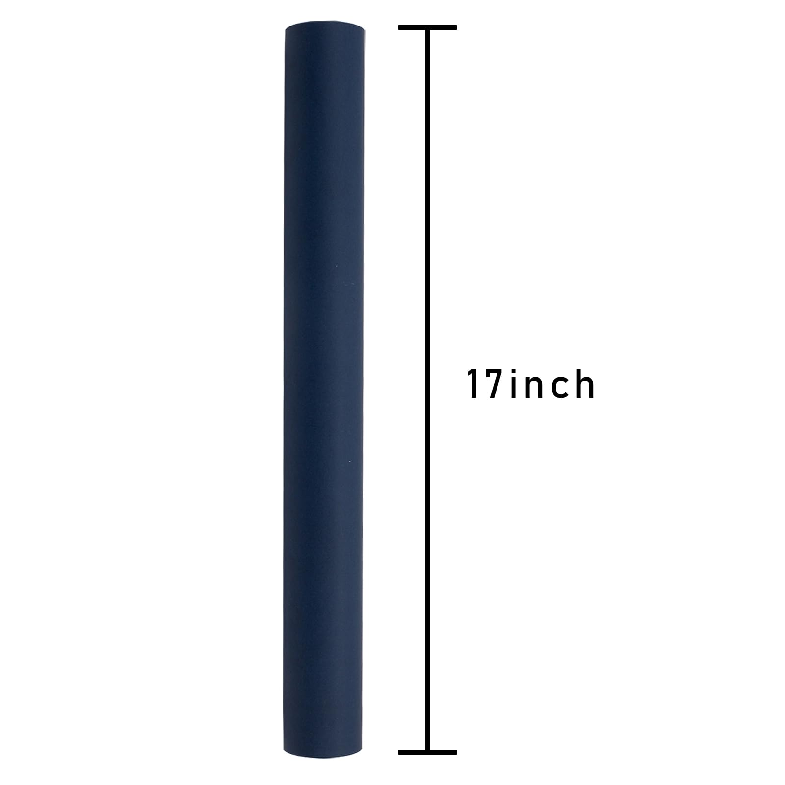 Merture 17 In X 32.8 Ft Kraft Wrapping Paper Roll - 1 Roll (46.5 sq.ft.ttl.), Navy Blue Kraft Paper for All Occasions Gift Wrapping, Party Decor, Wedding, Bouquet Wrap, Art Craft