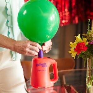 Balloon Time Electric Air Inflator and Deflator - Powerful Portable Electric Air Pump for Balloons, Balloon Arch, Party Decorations, Inflatables, and Air Mattresses