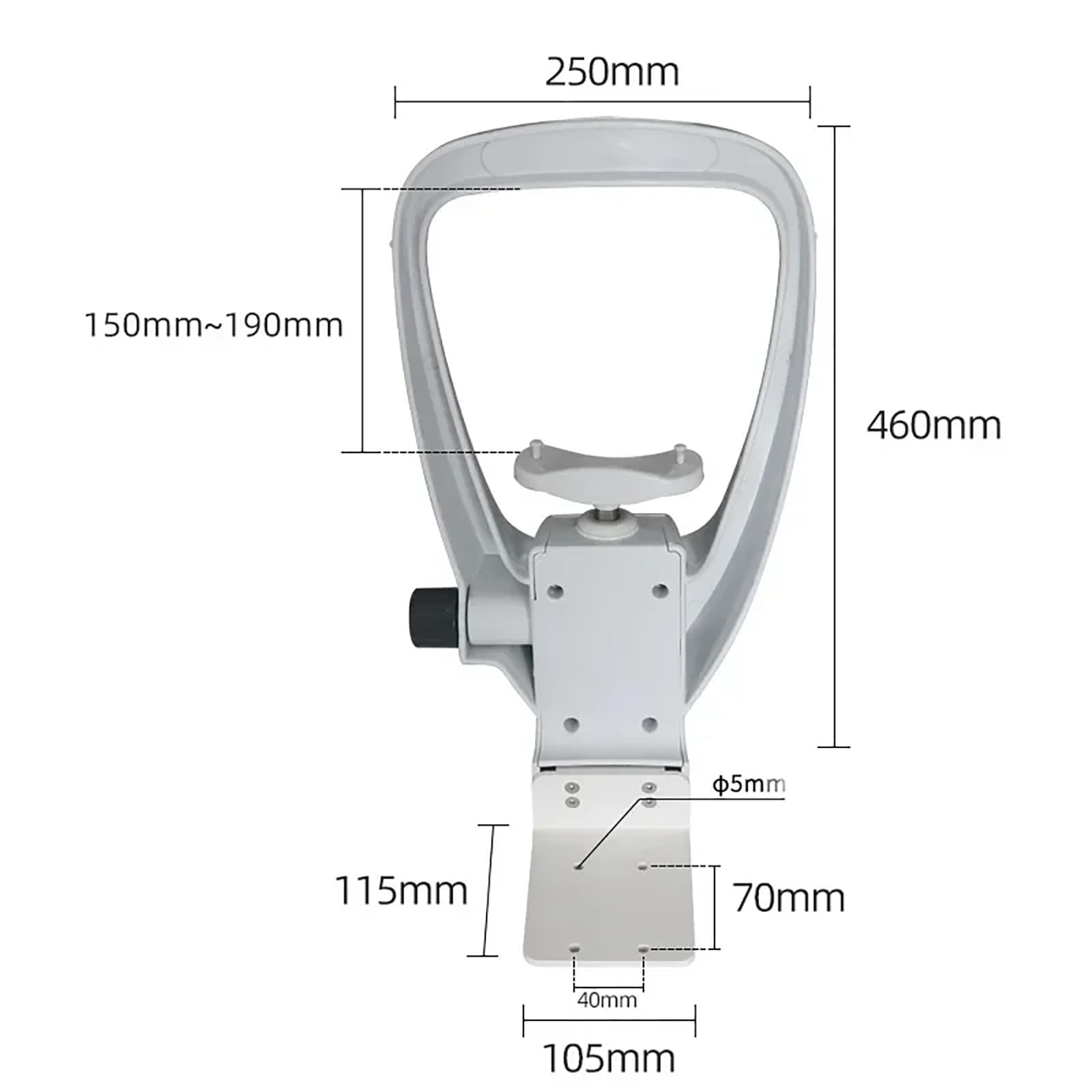 AISITESY Optometry Equipment Accessories Support Lifting Forehead Support Chin Ophthalmic Auto Refractometer Rest Vision