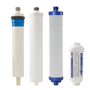 culligan compatible full replacement filter set with membrane for ac-30 reverse osmosis system