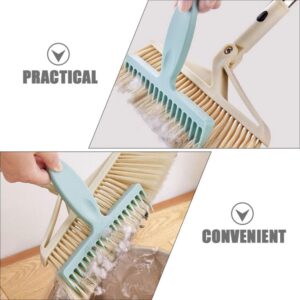 Gatuida 2Pcs Broom Hair Removal Comb Broom Hair Removal Cleaning Tool Hair Collectors for Clean The Hair and Dust On The Broom Bathroom Sewer