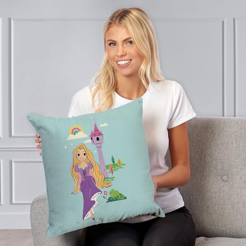 Northwest Disney Princess Pillow, 18" x 18", Little Rapunzel