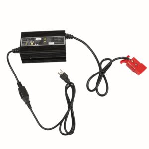 kimllier Battery Charger with Pallet Jack, 24V 10A, with SB120 120A Red Connector